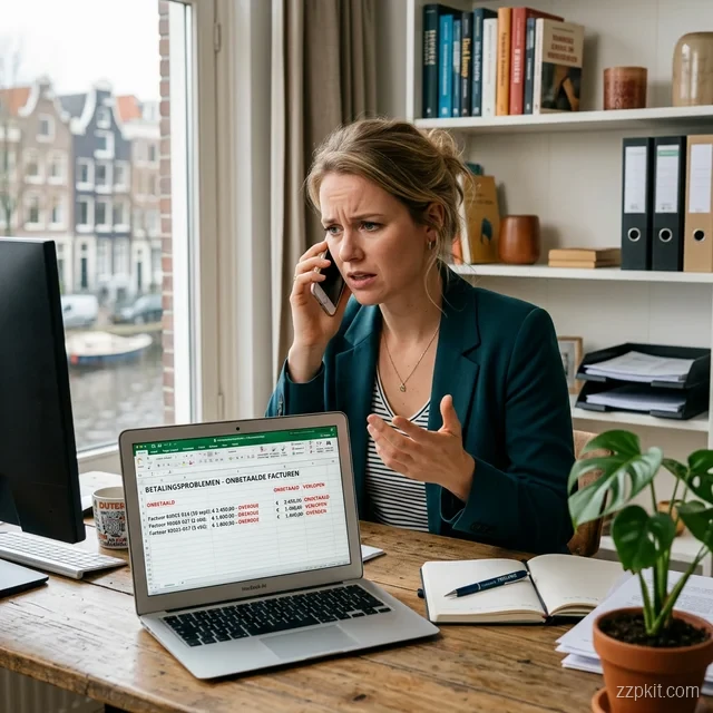 Betalingsproblemen als ZZP’er in 2026: factuur, rente, incasso en btw-correctie